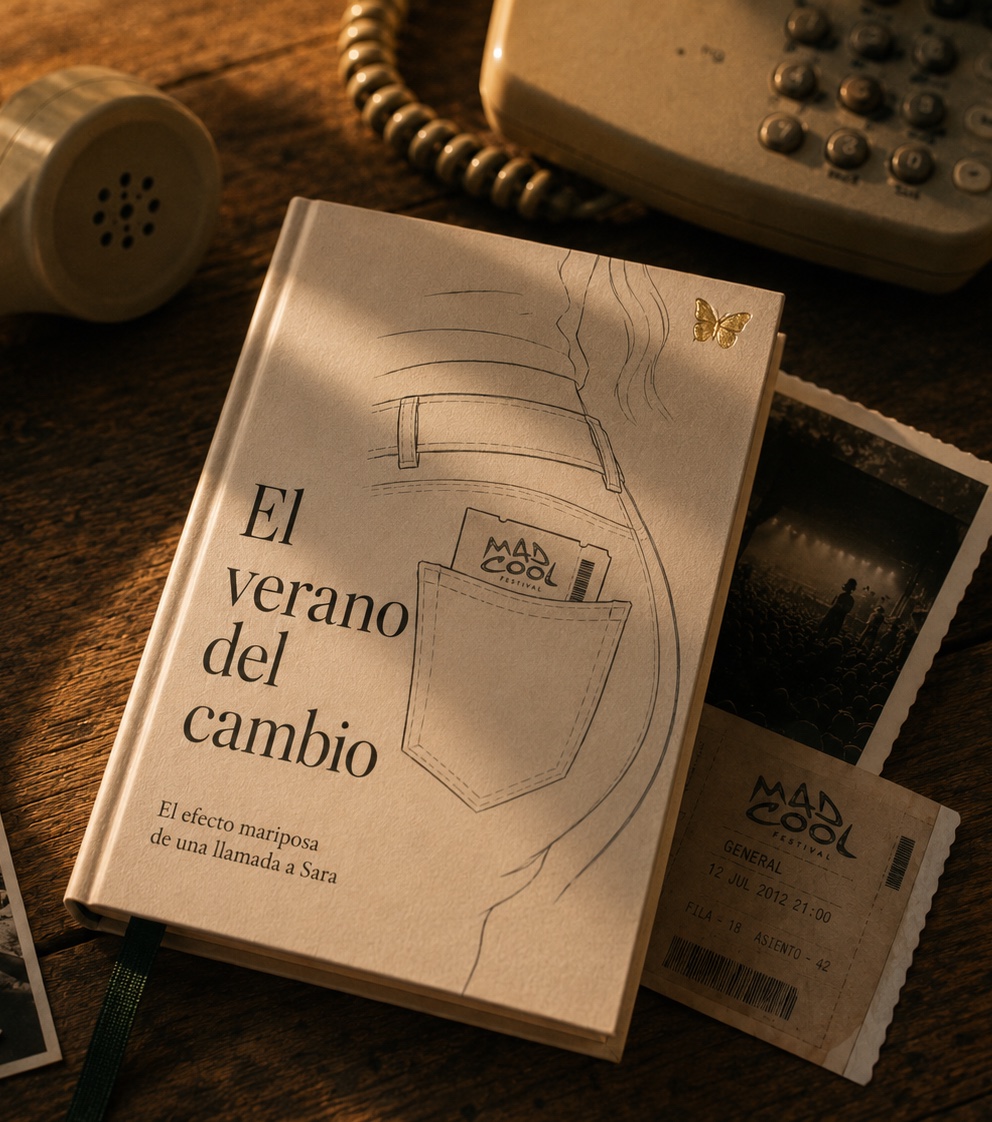 Portada de un mini libro personalizado que despierta curiosidad
